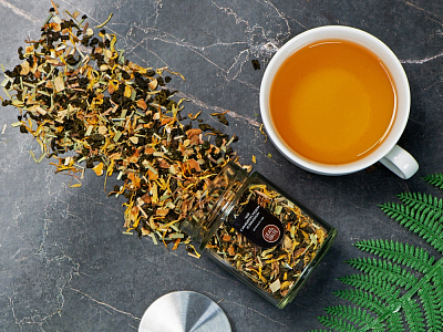 Чай зеленый с медом, имбирем и лимоном, серия Essence