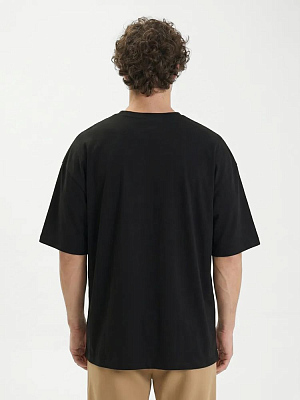 Футболка Oversize Premium 210, черная