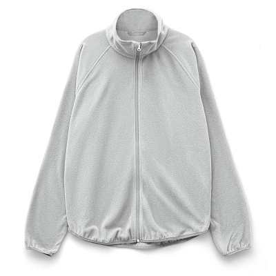 Куртка флисовая унисекс Fliska, зеленое яблоко (Серый)