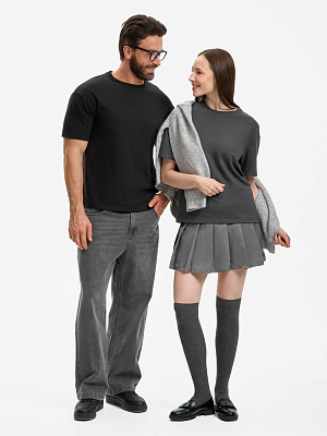 Футболка унисекс Durington, черная