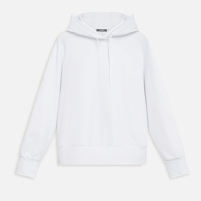 Худи с капюшоном, унисекс ALEX белый, размер S
