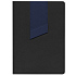 Ежедневник Bookmark, недатированный, черный с синим - Фото 2