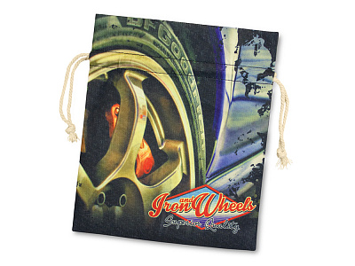 Мешочек подарочный большой с возможностью полноцветной печати (Натуральный)