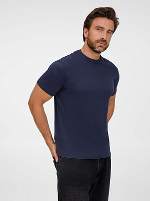 Футболка унисекс T-Bolka 180, темно-синяя (Тёмно-синий)