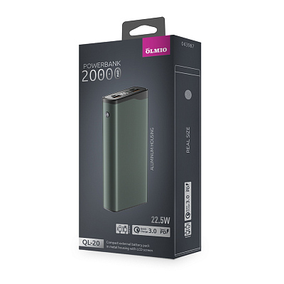 ПЗУ Olmio QL-20, синий