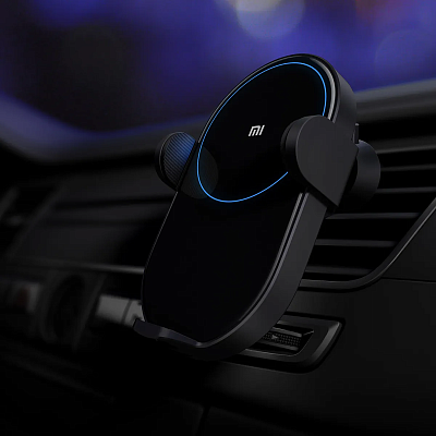 Автомобильное ЗУ-держатель Xiaomi Wireless Car Charger 20W + АЗУ 27W