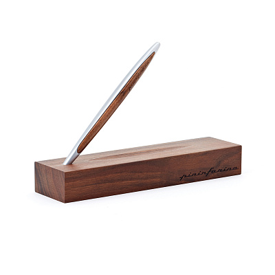 Вечная ручка Pininfarina Cambiano ALUMINIUM (Темно-коричневый; серебряный)