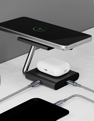 Беспроводное ЗУ VLP Zen Charger 2в1