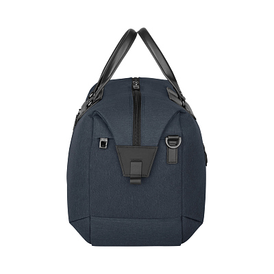 Дорожная сумка VICTORINOX Architecture Urban2 Weekender, синий, полиэстер/кожа, 24x56x30 см, 45 л