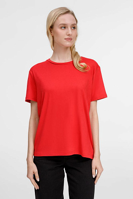 Футболка унисекс Senti, ярко-синяя (Красный)