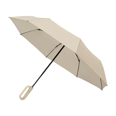 Зонт складной Азимут (Azimut)  (Бежевый)