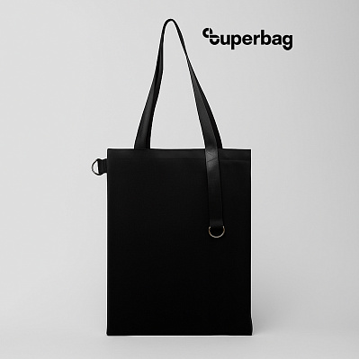 Шоппер Superbag Big (черный) (Черный)