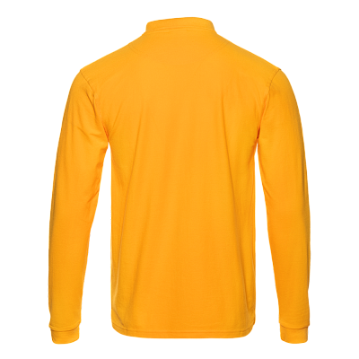 Рубашка поло мужская STAN длинный рукав хлопок/полиэстер 185, 104S