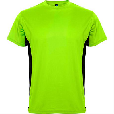 Спортивная футболка TOKYO мужская, ЛАЙМОВЫЙ/ЧЕРНЫЙ S (Лаймовый/черный)