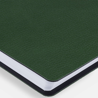 Ежедневник Strep Front на заказ, недатированный, зеленый