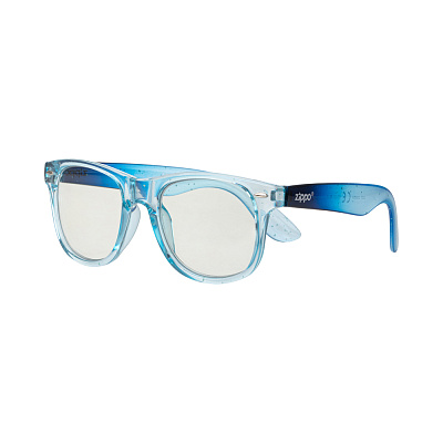 Очки солнцезащитные ZIPPO женские голубые,оправа из поликарбоната,флуоресцентная,линзы фотохромные