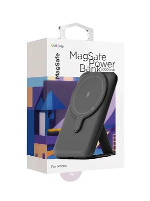 Беспроводной магнитный ПЗУ VLP Magsafe PowerBank 5000, белый