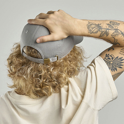 Бейсболка DAD HAT-S, 6 клиньев, металлическая застежка