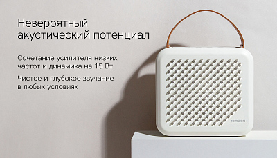 Портативная колонка Rombica Mysound Chroma, серый