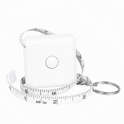 Рулетка Pocket 1,5м  (Белый)