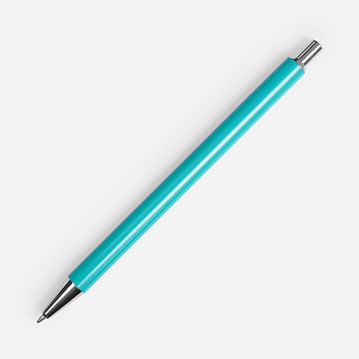 Ручка шариковая Slim Beam, бирюзовая (Бирюзовый)