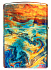 Зажигалка ZIPPO Classic с покрытием 540 Tumbled Brass, латунь/сталь, разноцветная, 38x13x57 мм - Фото 10