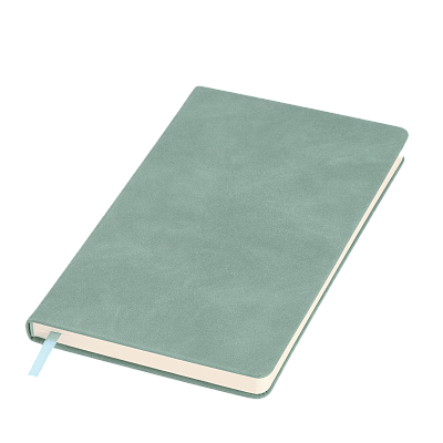 Ежедневник Stella недатированный с магнитом на обложке, бирюзовый