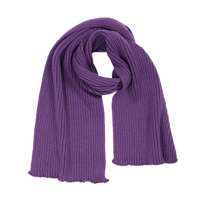Шарф Форгес (Forges) вязаный  (Фиолетовый)