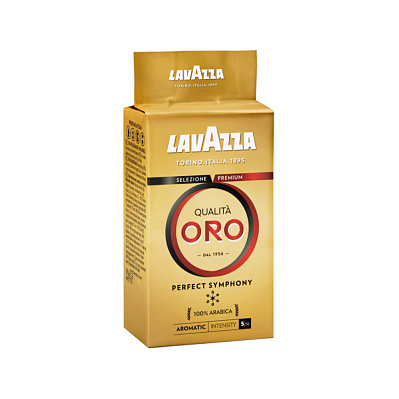 КОФЕ &quot;Lavazza&quot;  мол.  пач. 250г*20 Qualita Oro вак/уп. INT