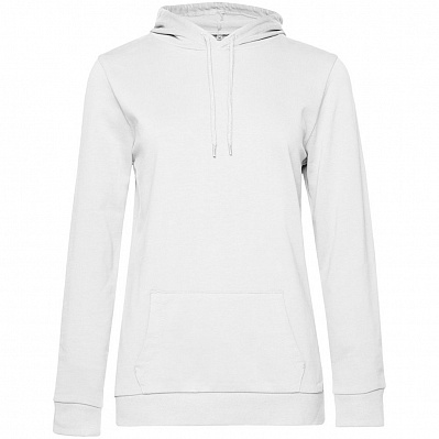 Толстовка с капюшоном женская Hoodie, белая (Белый)