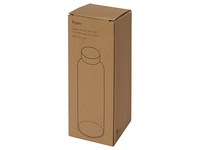 Бутылка для воды Pure c чехлом