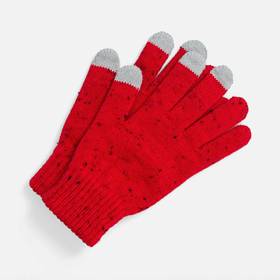 Перчатки сенсорные Spotti Senso, красные (Красный)