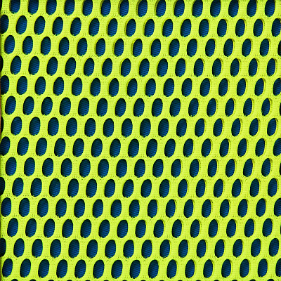 Заготовка из крупной сетки Rete, L, желтый неон