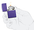 Зажигалка ZIPPO Classic с покрытием Purple Matte, латунь/сталь, фиолетовая, матовая, 38x13x57 мм - Фото 5