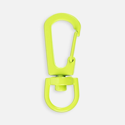 Застежка-карабин Snap Hook, S  неон (Желтый)