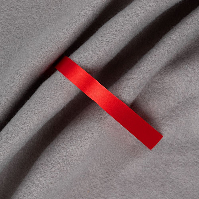 Лента сатиновая Satin 10 S, красная, 20 см (Красный)