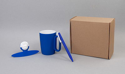 Набор "Промо", синий с белым