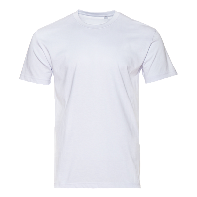 Футболка мужская STAN хлопок 180, 08 (Белый)
