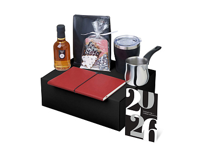 Подарочный набор Re:Routine с туркой, термокружкой и кофе