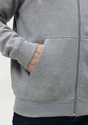 Толстовка мужская STAN с капюшоном на молнии футер с начёсом 280, 17