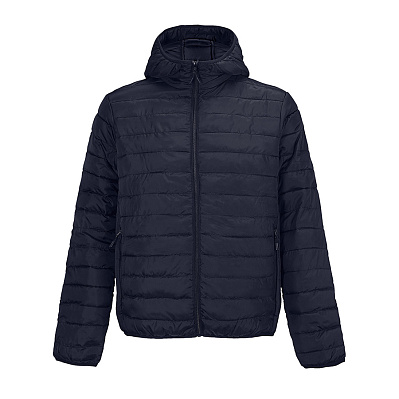 Куртка мужская "STREAM HOODED" 280 Т (Темно-синий)