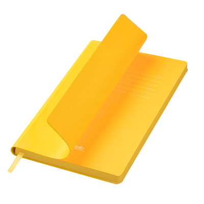 Ежедневник Латте (Latte NEW) недатированный, желтый/желтый (Желтый, бежевый)