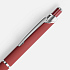 Ручка шариковая Chromos Soft Touch, красная - Фото 3