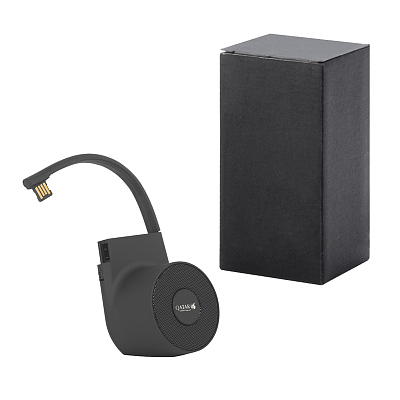 Беспроводная стереосистема из 2-х колонок "Lann" 5+5Вт, черный