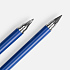 Ручка шариковая и вечный карандаш Diptych, синяя - Фото 3