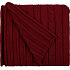 Плед Tressa, красный (бордовый) - Фото 3
