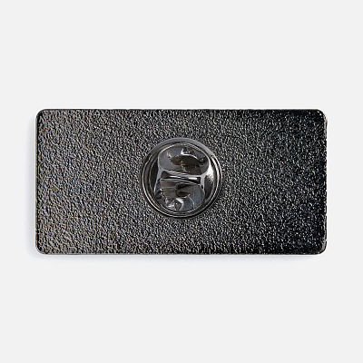 Значок Sanga Matto, серый металлик