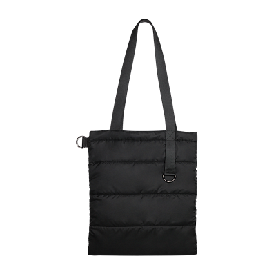 Шоппер Superbag Bubble New, со скрытой магнитной кнопкой (черный)