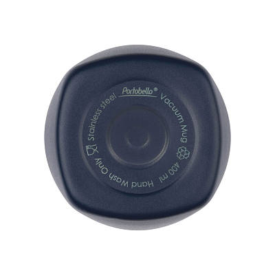 Термокружка вакуумная Вива (Viva), синяя