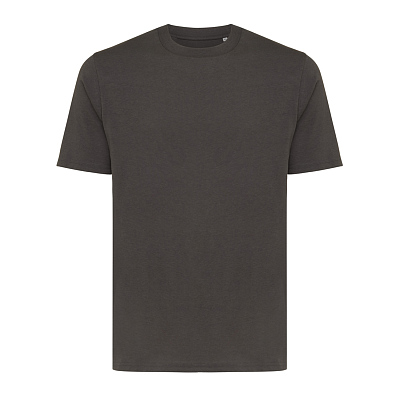 Футболка Iqoniq Sierra из переработанного хлопка, унисекс, 160 г/м² (Темно-серый;)